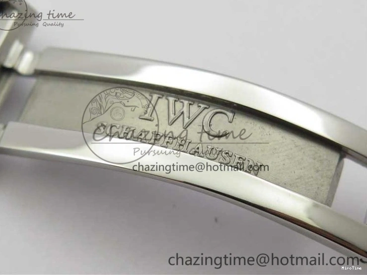 MIROTIME 0116 Supportive Big Pilot IW501008 “Boutique London” SS ZF Best Edition Blue Dial on Blue Leather Strap A 7106